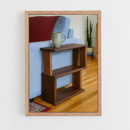 ap-coffee table-2 cadre Bois clair