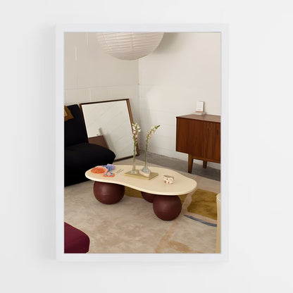ap-coffee table-3 cadre Blanc