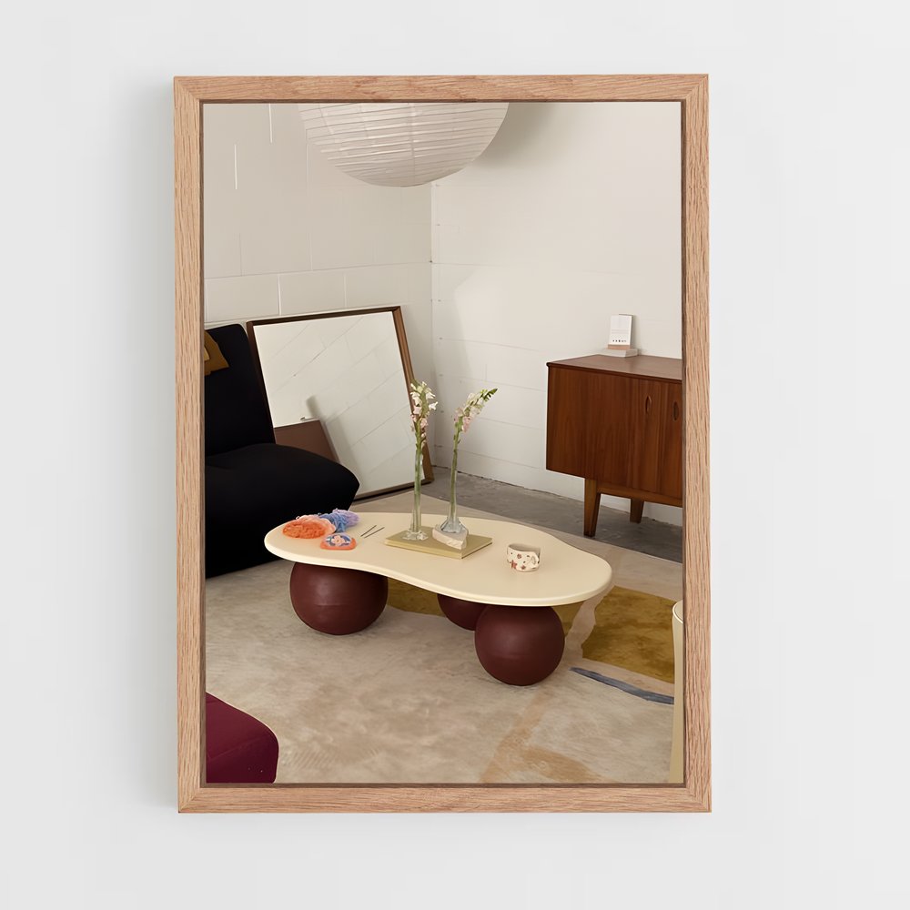 ap-coffee table-3 cadre Bois clair