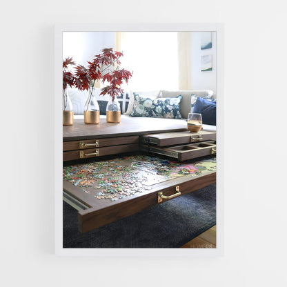 ap-coffee table-4 cadre Blanc