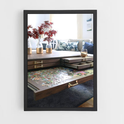 ap-coffee table-4 cadre Noir