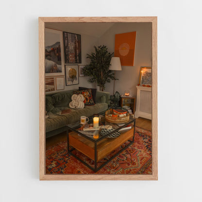 ap-coffee table-6 cadre Bois clair