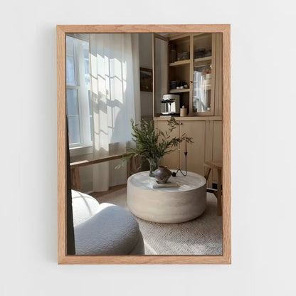 ap-coffee table-7 cadre Bois clair