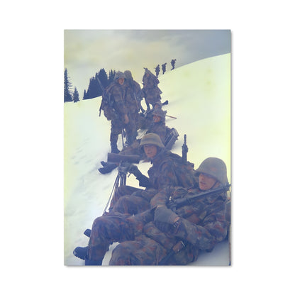 Poster Silence Glacial