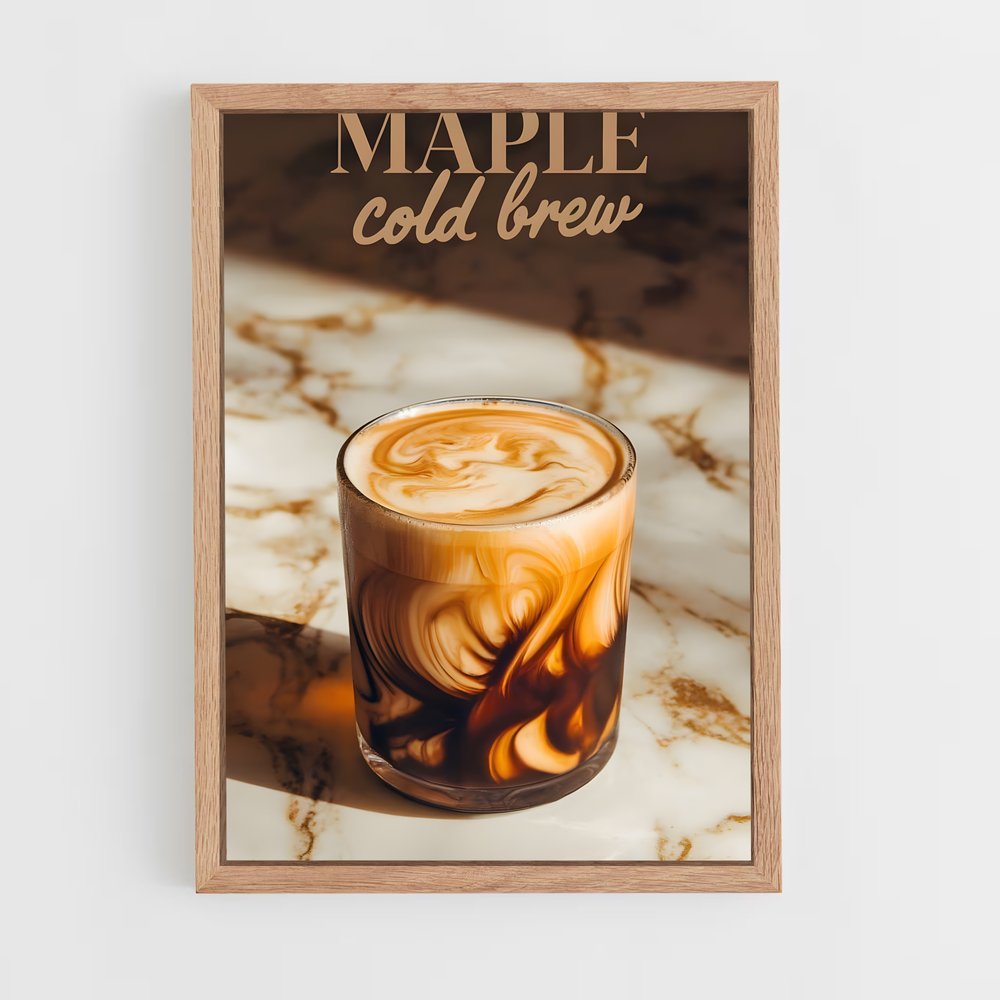 ap-cold brew-2 cadre Bois clair