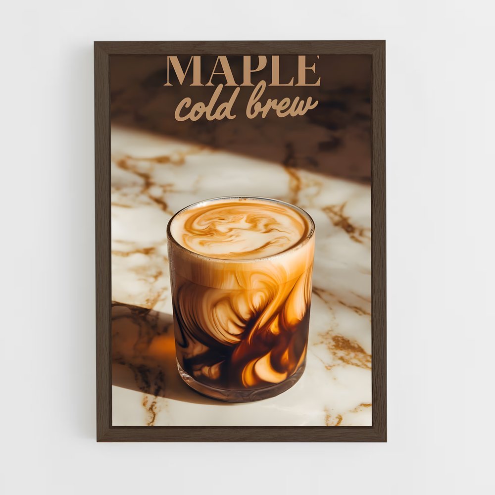 ap-cold brew-2 cadre Bois foncé