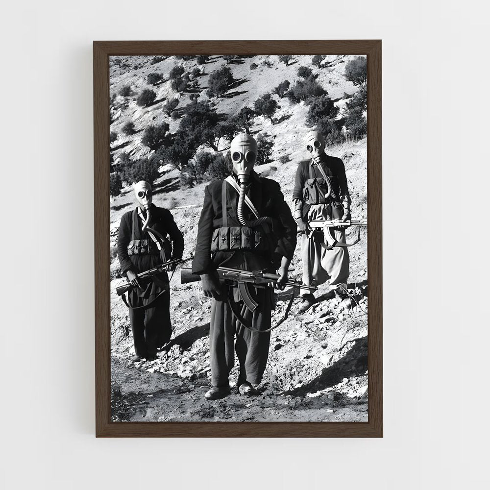 ap-cold war-4 cadre Bois foncé