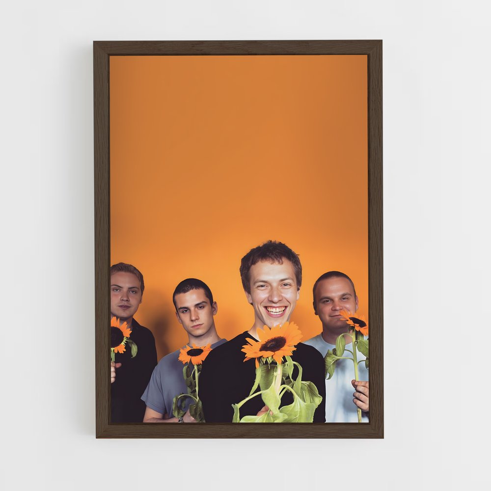 ap-coldplay-10 cadre Bois foncé