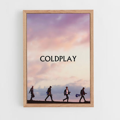 ap-coldplay-4 cadre Bois clair