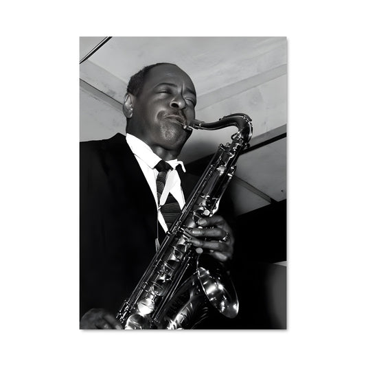 Poster Jazzman à la Saxo
