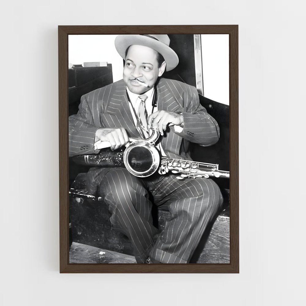 ap-coleman hawkins-2 cadre Bois foncé
