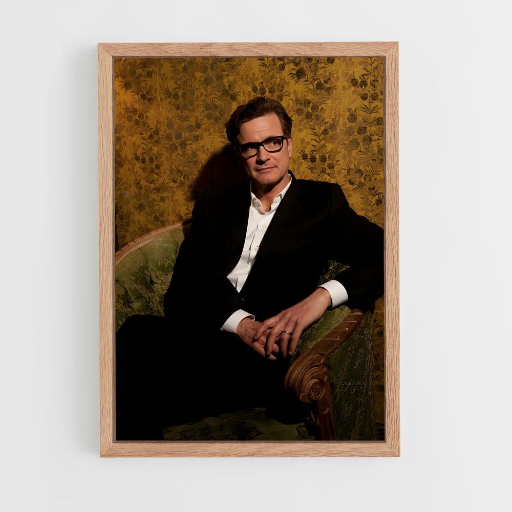 ap-colin firth-2 cadre Bois clair