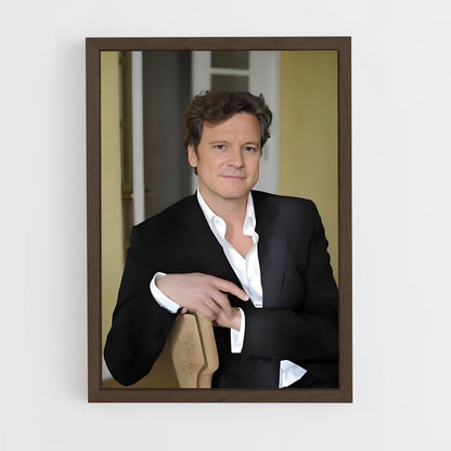 ap-colin firth-3 cadre Bois foncé