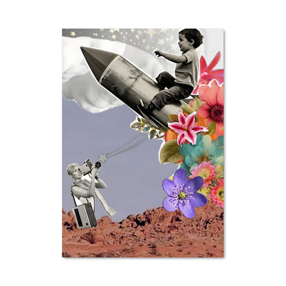 Poster Collage Chromatique