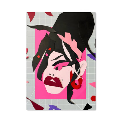 Poster Élégance Papercut
