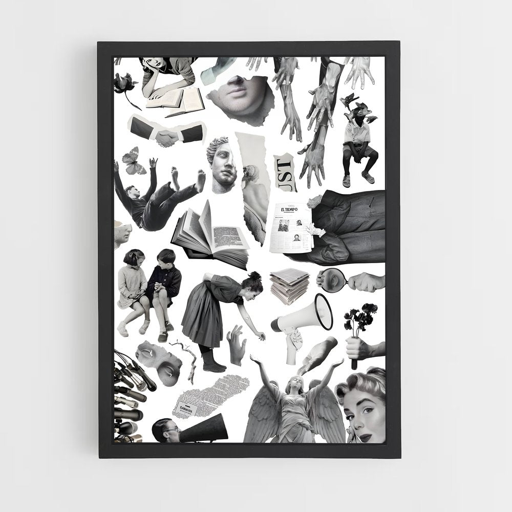 ap-collage-7 cadre Noir