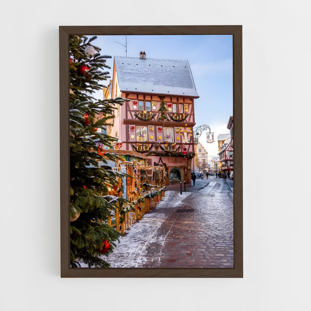 ap-colmar-2 cadre Bois foncé