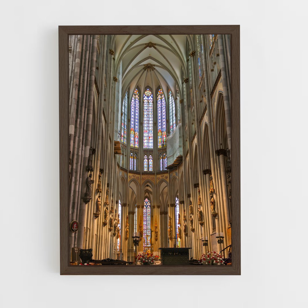 ap-cologne cathedral-3 cadre Bois foncé