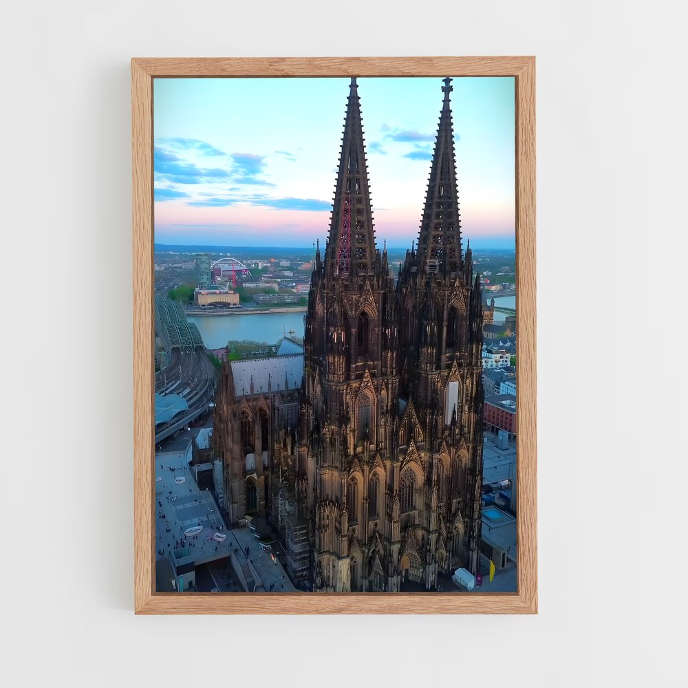 ap-cologne cathedral-8 cadre Bois clair