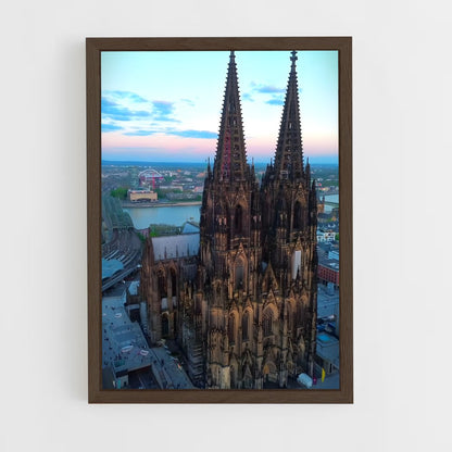 ap-cologne cathedral-8 cadre Bois foncé