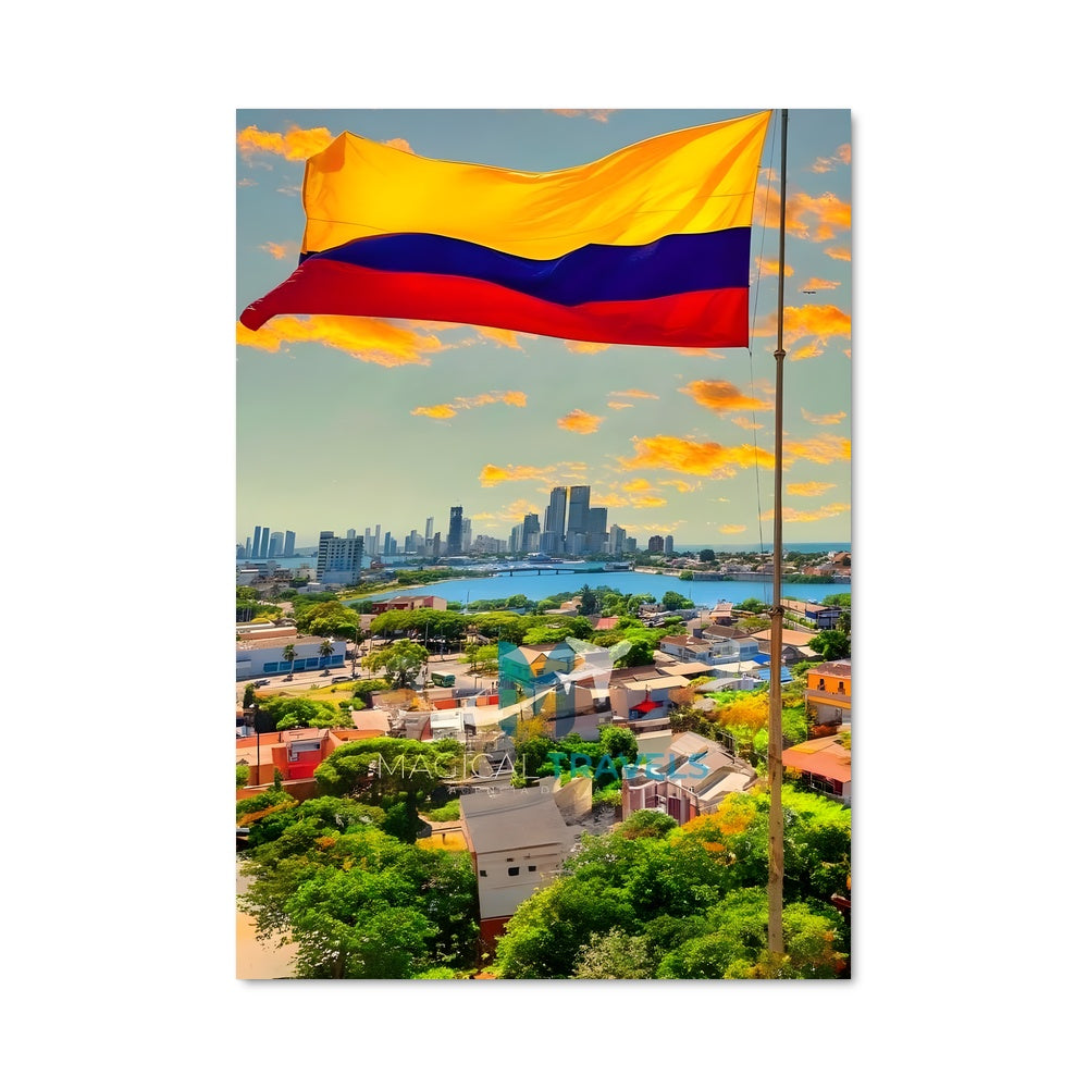 Poster Ciel Colombien