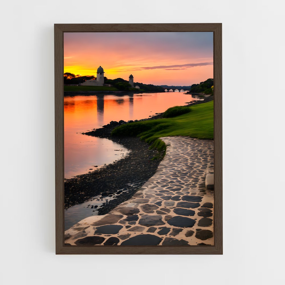 ap-colonia del sacramento historic-1 cadre Bois foncé