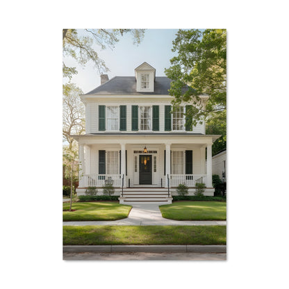 Poster Colonial architecture 18469