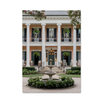 Poster Fontaine Coloniale