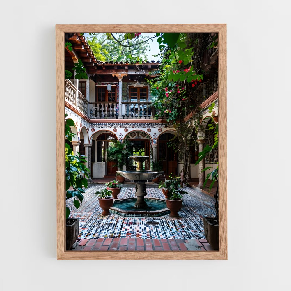 ap-colonial architecture-10 cadre Bois clair