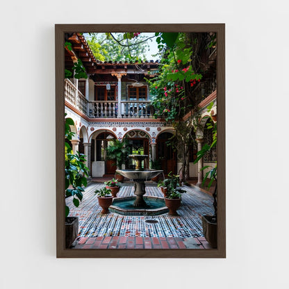 ap-colonial architecture-10 cadre Bois foncé