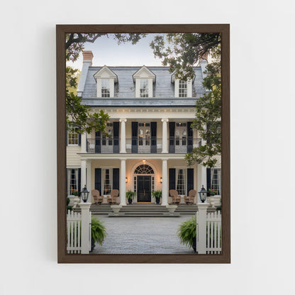 ap-colonial architecture-5 cadre Bois foncé