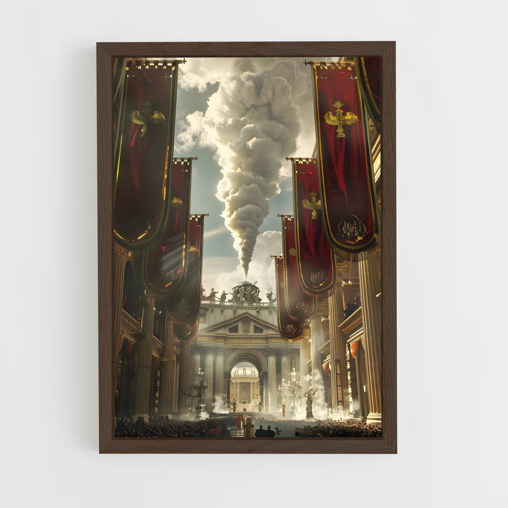 ap-colonial empire-1 cadre Bois foncé