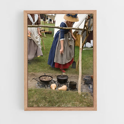 ap-colonial era-1 cadre Bois clair