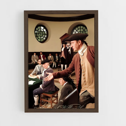 ap-colonial era-7 cadre Bois foncé