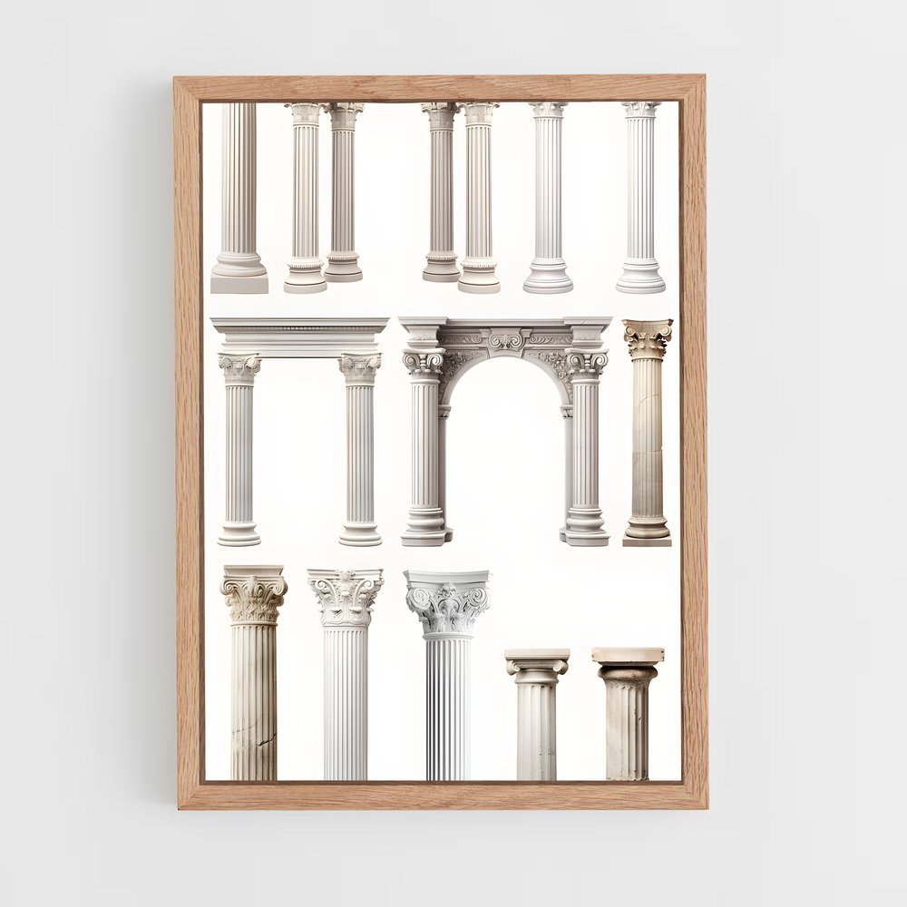 ap-colonnades-3 cadre Bois clair