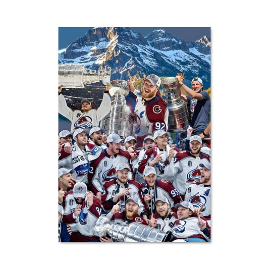 Poster La Victoire des Avalanche