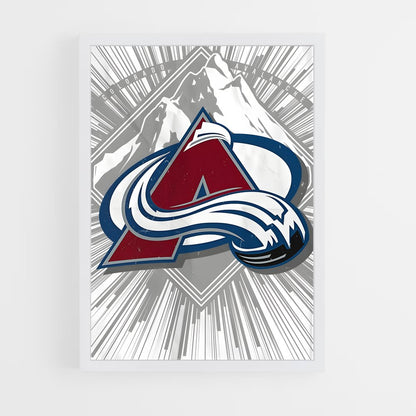 ap-colorado avalanche-1 cadre Blanc