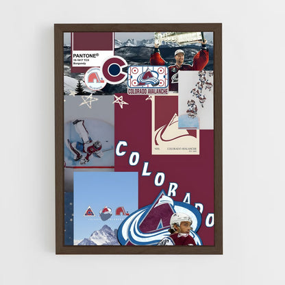 ap-colorado avalanche-11 cadre Bois foncé