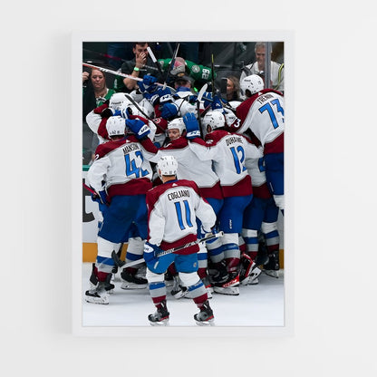 ap-colorado avalanche-17 cadre Blanc