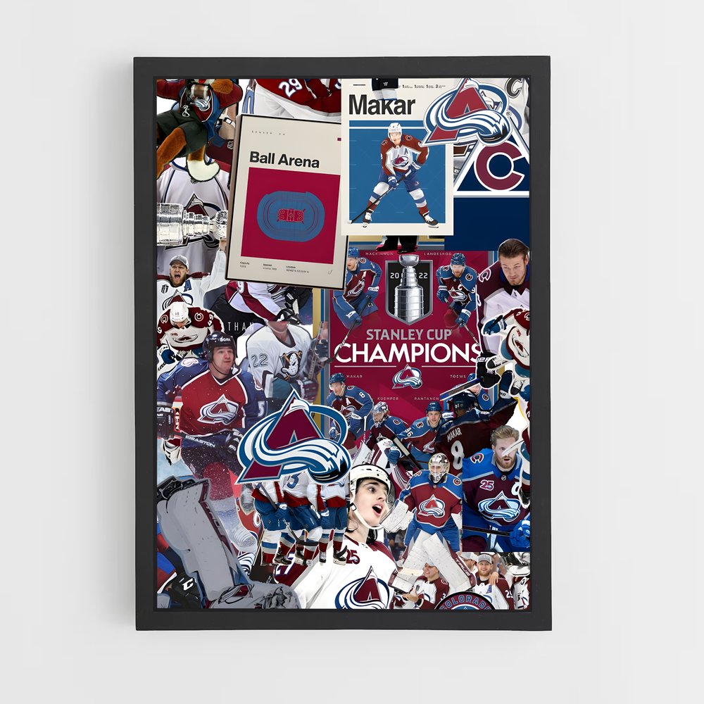 ap-colorado avalanche-7 cadre Noir
