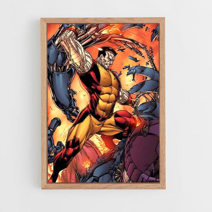 ap-colossus x-men-4 cadre Bois clair