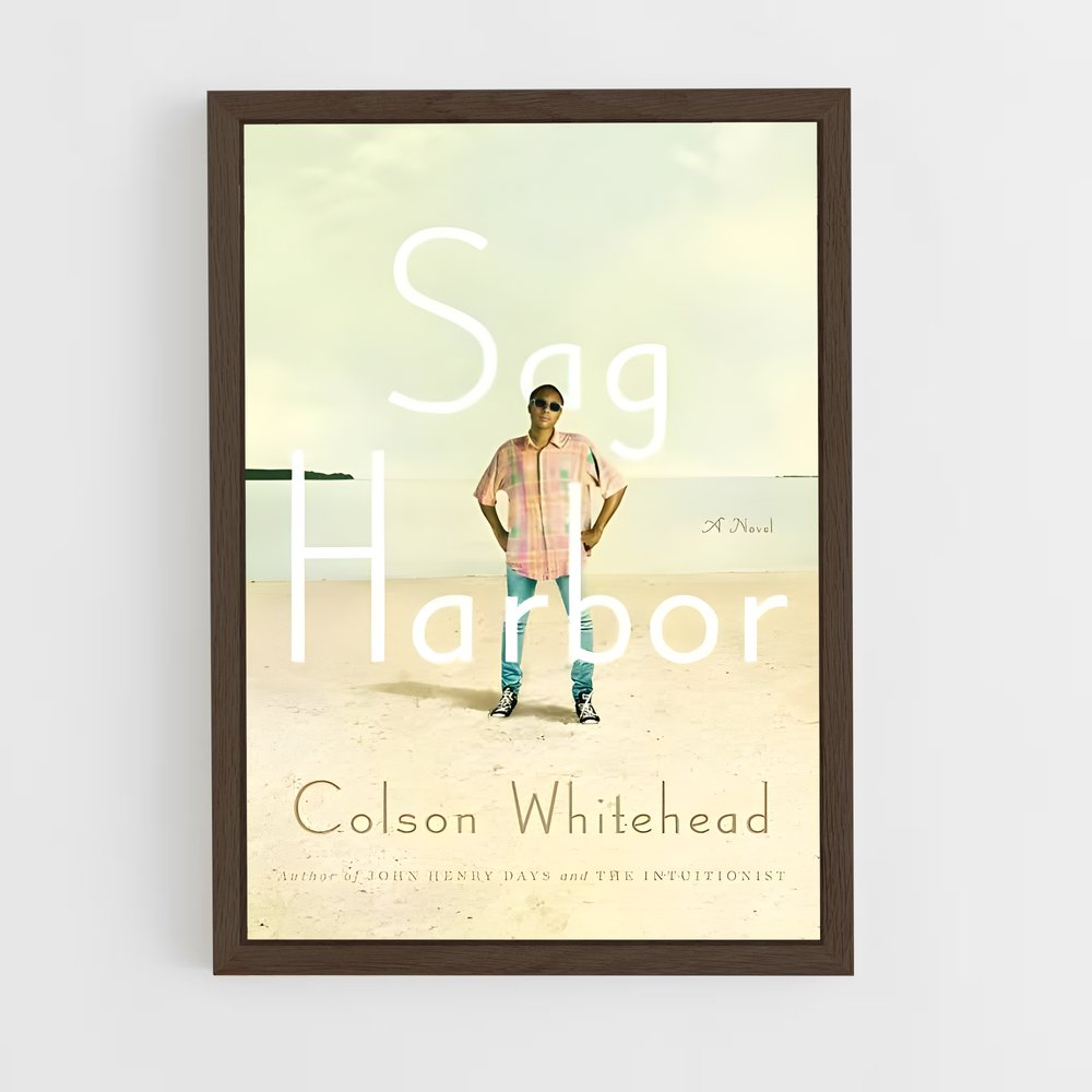 ap-colson whitehead-8 cadre Bois foncé