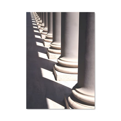 Poster Rayons de Colonne