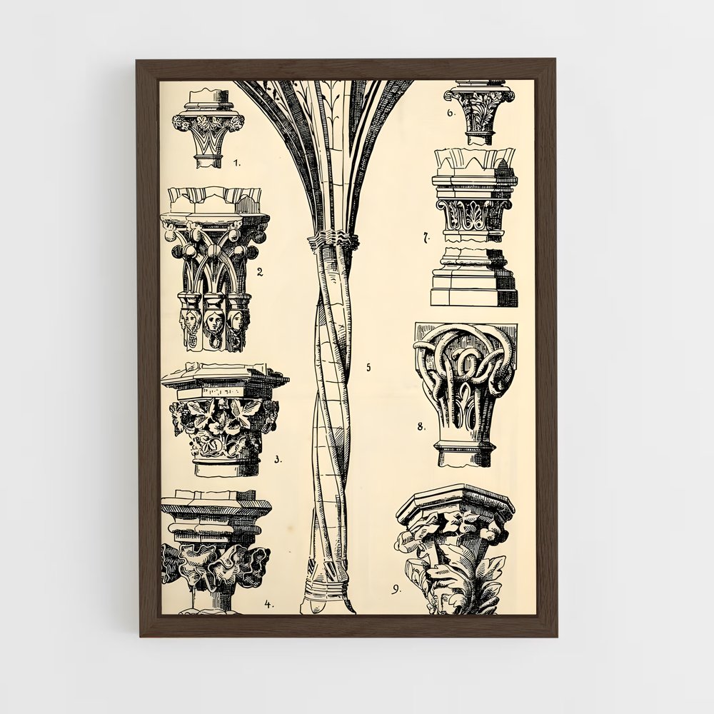 ap-columns-2 cadre Bois foncé