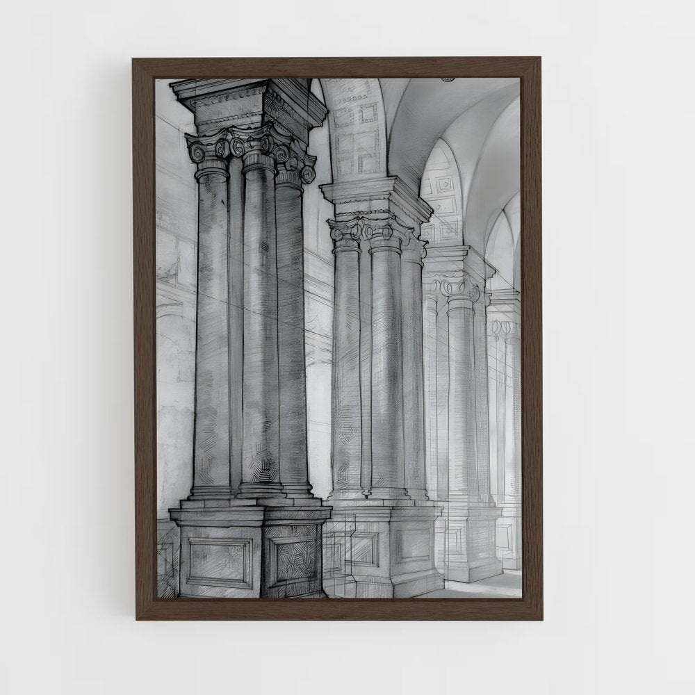 ap-columns-4 cadre Bois foncé