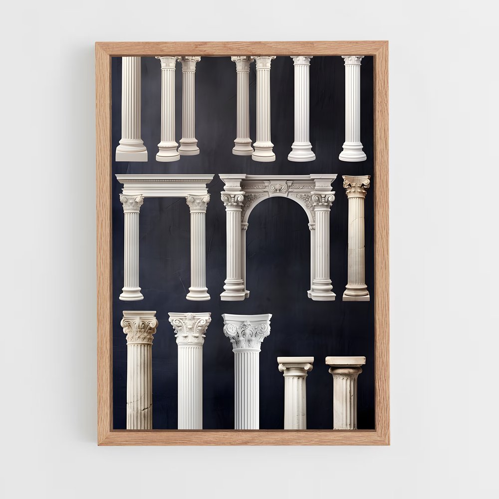 ap-columns-5 cadre Bois clair