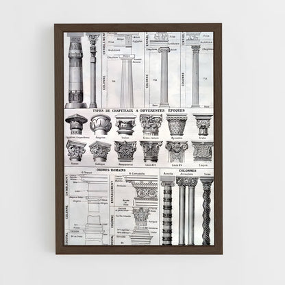 ap-columns-6 cadre Bois foncé