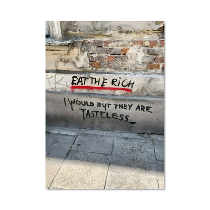 Poster Graffiti Révolutionnaire