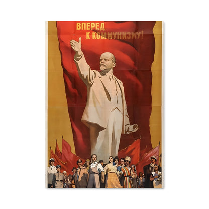 Poster Communist party russia 14046