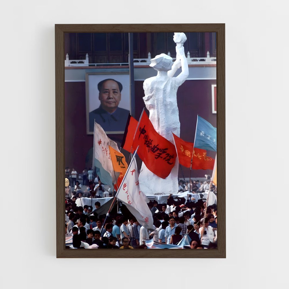 ap-communist party china-2 cadre Bois foncé